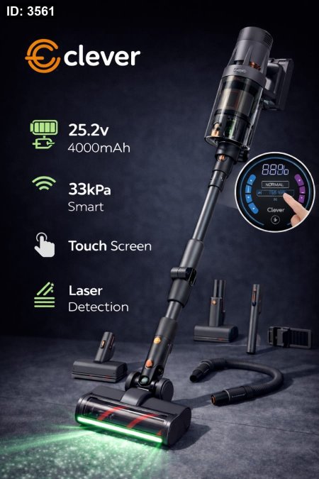 مكنسة لاسلكية CLEVER VIP C4